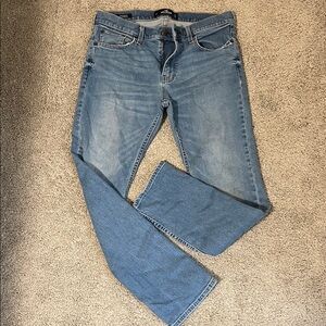 Hollister Light Blue Slim Straight Jeans